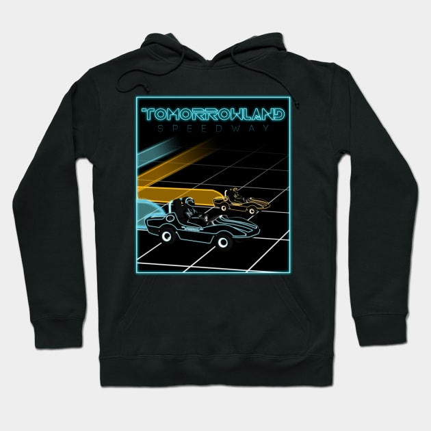 Tomorrowland Light Racers Hoodie by MagicalMeltdown